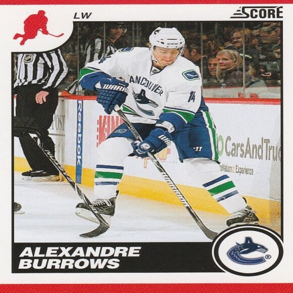 Alexandre Burrows Hockey Card Collection - Picture 2 of 3